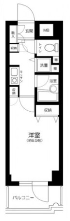 京急鶴見駅 徒歩3分 4階の物件間取画像